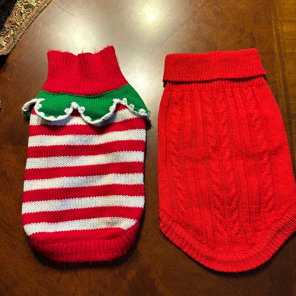 Dog Christmas sweaters